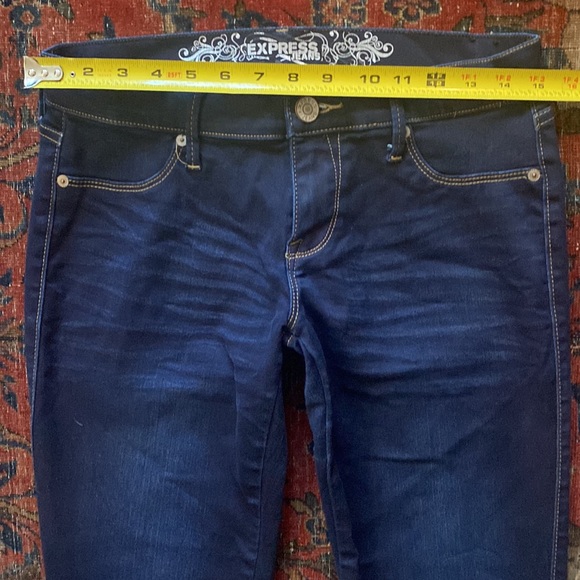 Dark blue Express jeans - Picture 6 of 15